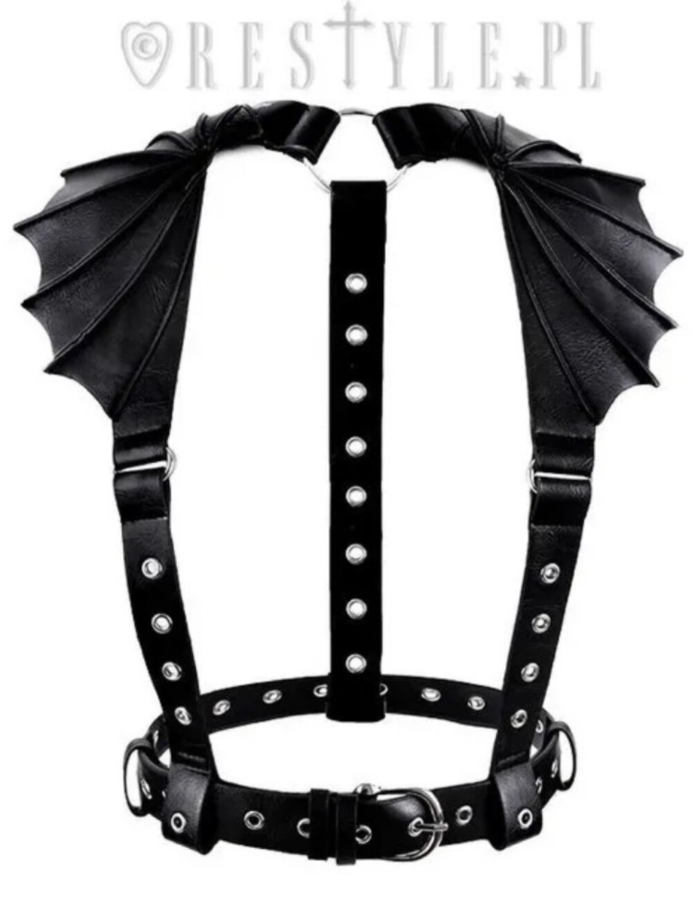 Restyle Goth Bat Wing Harness